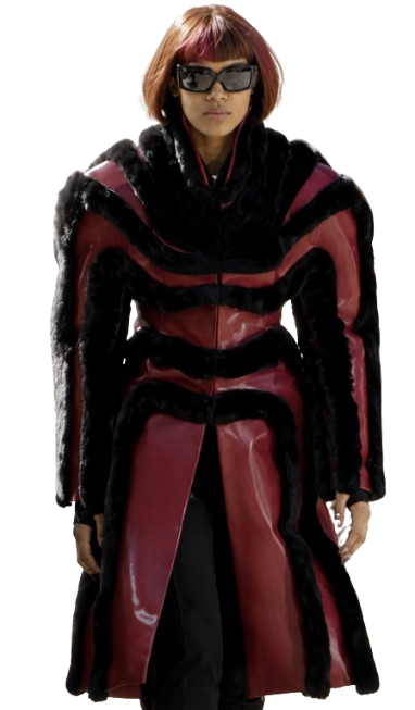 Briana Middleton Neuromancer Molly Red Coat - Image 2